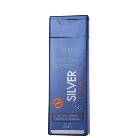 Knut Silver - Shampoo Matizador 250ml Menor preço em Knut Silver - Shampoo Matizador 250ml