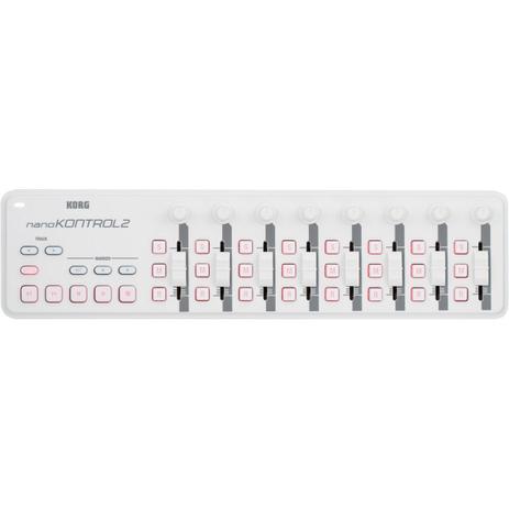 Korg - Teclado Controlador USB Branco NanoKONTROL2 Menor preço em Korg - Teclado Controlador USB Branco NanoKONTROL2