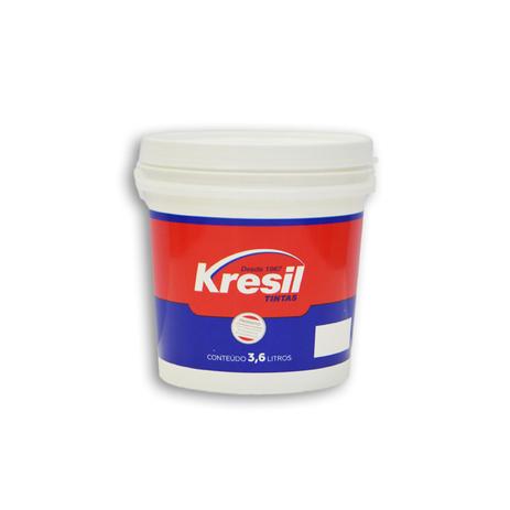 Kresil Acrílico Fosco 3,6L Branco - Tintas kresil Menor preço em Kresil Acrílico Fosco 3,6L Branco - Tintas kresil