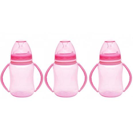 Kuka 1407 Mamadeira Aquarela Big Alça Rosa 240ml (Kit C/03) é boa?