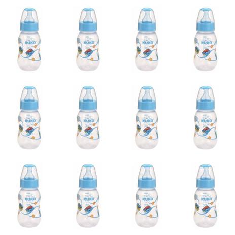 Kuka 1546 Mamadeira Natural Color Azul 160ml (Kit C/12) Menor preço em Kuka 1546 Mamadeira Natural Color Azul 160ml (Kit C/12)