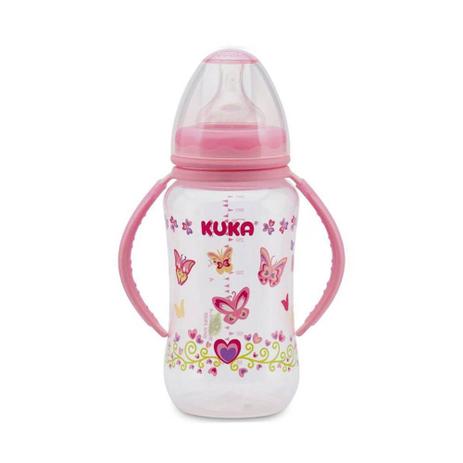 Kuka 1582 Mamadeira Natural O Big Alça Rosa 330ml Menor preço em Kuka 1582 Mamadeira Natural O Big Alça Rosa 330ml