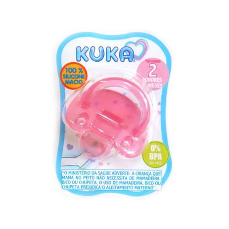 Kuka 2707 Chupeta 100 Silicone Nº2 Orto Rosa Menor preço em Kuka 2707 Chupeta 100 Silicone Nº2 Orto Rosa