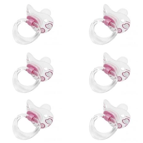 Kuka 2742 Chupeta Premium Nº1 Orto Silicone Rosa (Kit C/06) Menor preço em Kuka 2742 Chupeta Premium Nº1 Orto Silicone Rosa (Kit C/06)