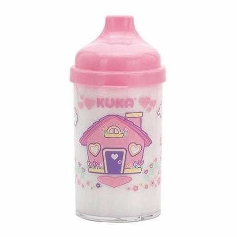 Kuka 6047 Copo Infantil Cristal Decorado Rosa (Kit C/12) Menor preço em Kuka 6047 Copo Infantil Cristal Decorado Rosa (Kit C/12)