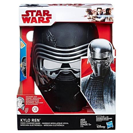 Kylo Ren Máscara Eletrônica Deluxe Star Wars Disney - Hasbro C1428 Menor preço em Kylo Ren Máscara Eletrônica Deluxe Star Wars Disney - Hasbro C1428