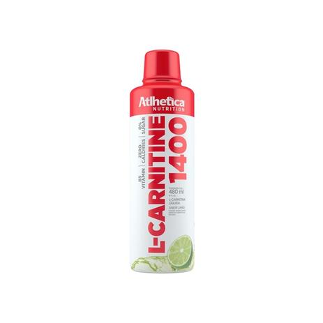L-CARNITINA 1400 ATLHETICA 480ml - LIMÃO Menor preço em L-CARNITINA 1400 ATLHETICA 480ml - LIMÃO