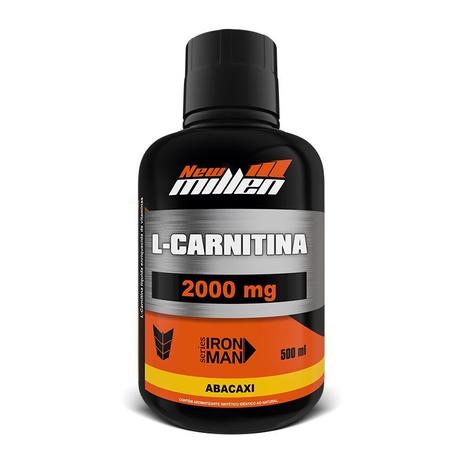 L - Carnitina Mg 2000 Frutas Vermelhas Frasco 500 Ml - New millen Menor preço em L - Carnitina Mg 2000 Frutas Vermelhas Frasco 500 Ml - New millen