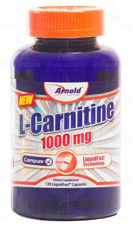 L-Carnitine 1000mg (120 LiquidFast caps) - Arnold Nutrition Menor preço em L-Carnitine 1000mg (120 LiquidFast caps) - Arnold Nutrition