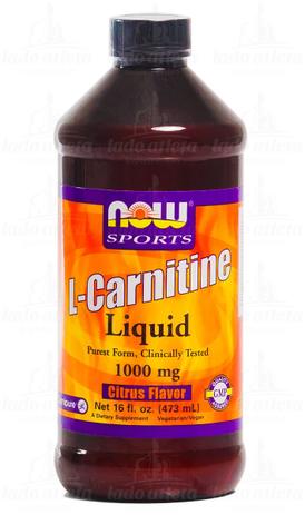 L-Carnitine 1000mg (473ml) - Now Sports Menor preço em L-Carnitine 1000mg (473ml) - Now Sports