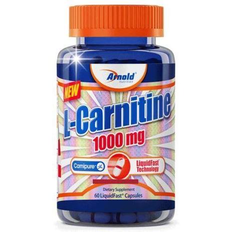 L-Carnitine 1000mg - 60 Cápsulas - Arnold Nutrition Menor preço em L-Carnitine 1000mg - 60 Cápsulas - Arnold Nutrition