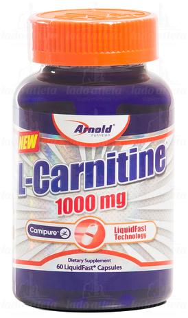 L-Carnitine 1000mg (60 LiquidFast caps) - Arnold Nutrition Menor preço em L-Carnitine 1000mg (60 LiquidFast caps) - Arnold Nutrition
