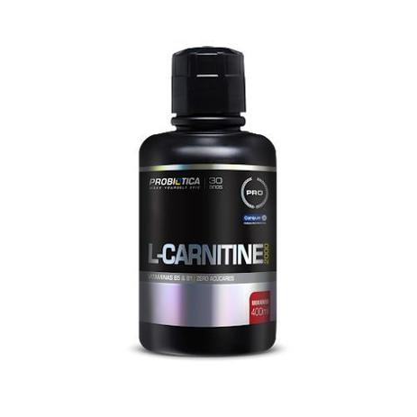L-Carnitine 2000 - 400ml Morango - Probiotica - Probiótica Menor preço em L-Carnitine 2000 - 400ml Morango - Probiotica - Probiótica