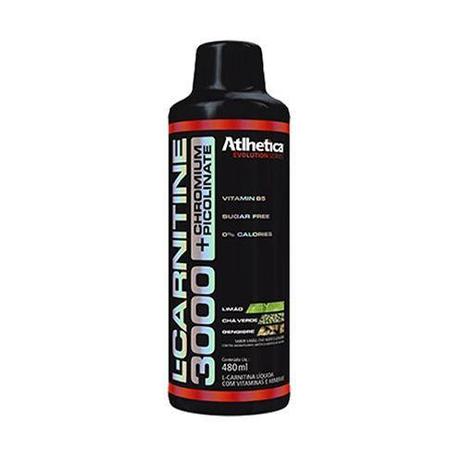 L-Carnitine 3000 - 480ml Limão, Ché Verde e Gengibre - Atlhetica - Atlhetica nutrition Menor preço em L-Carnitine 3000 - 480ml Limão, Ché Verde e Gengibre - Atlhetica - Atlhetica nutrition