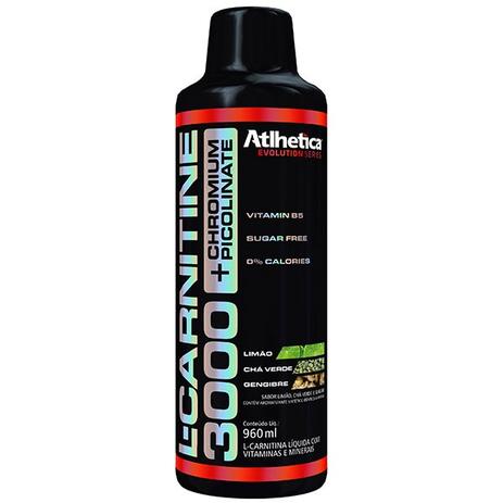 L-CARNITINE 3000 - 960ML - Atlhetica Nutrition Menor preço em L-CARNITINE 3000 - 960ML - Atlhetica Nutrition