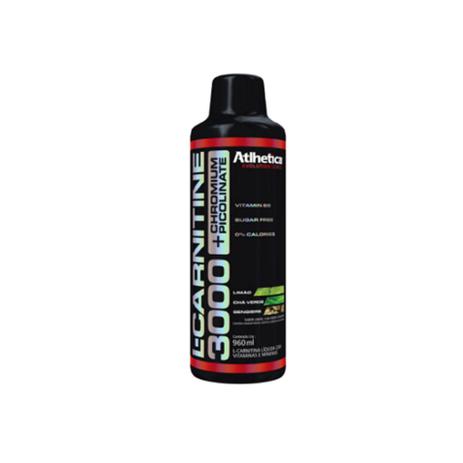L-Carnitine 3000 960ml - Atlhetica Menor preço em L-Carnitine 3000 960ml - Atlhetica
