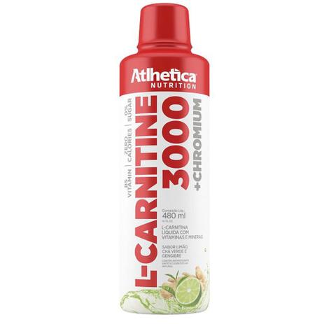L-CARNITINE 3000 LIMAO, CHA VERDE E GENGIBRE 480 ml - Atlhetica Menor preço em L-CARNITINE 3000 LIMAO, CHA VERDE E GENGIBRE 480 ml - Atlhetica