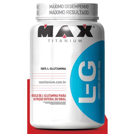 L-G L-Glutamina 600gr - Max Titanium Menor preço em L-G L-Glutamina 600gr - Max Titanium