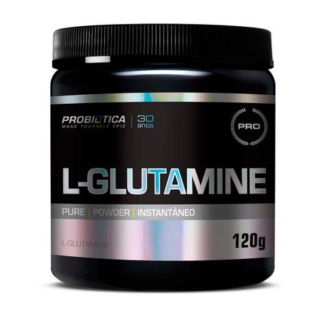 L-Glutamine Powder 120g Probiótica - L-Glutamina em Pó Pura Menor preço em L-Glutamine Powder 120g Probiótica - L-Glutamina em Pó Pura