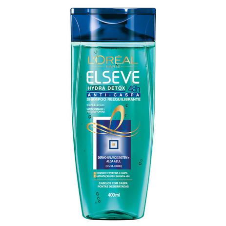 Menor preço em L'Oréal Paris Elseve Hydra-Detox Anti-Caspa - Shampoo Reequilibrante