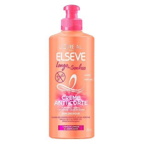 L'Oréal Paris Elseve Longo dos Sonhos Kit - Shampoo + Condicionador + Creme para pentear + Tratamento