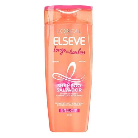 L'Oréal Paris Elseve Longo dos Sonhos Kit - Shampoo + Condicionador + Creme para pentear + Tratamento