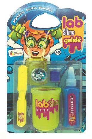 Lab Slime Kit Faz Slime Azul Neon Gelelé - Doce brinquedo Menor preço em Lab Slime Kit Faz Slime Azul Neon Gelelé - Doce brinquedo