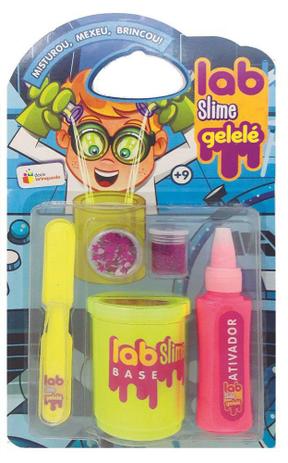 Lab Slime Kit Faz Slime Rosa Pink Neon Gelelé - Doce brinquedo Menor preço em Lab Slime Kit Faz Slime Rosa Pink Neon Gelelé - Doce brinquedo