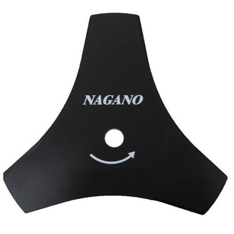 Lâmina de 3 Pontas para Roçadeiras Nagano 1 pol Furo 25.4 Diâmetro 255 x 1.4 x 25.4mm Menor preço em Lâmina de 3 Pontas para Roçadeiras Nagano 1 pol Furo 25.4 Diâmetro 255 x 1.4 x 25.4mm