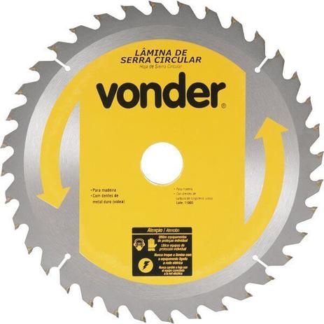 Lâmina de Serra Circular 9.1/4 Pol. 36D x 235mm x 25mm Vonder Menor preço em Lâmina de Serra Circular 9.1/4 Pol. 36D x 235mm x 25mm Vonder
