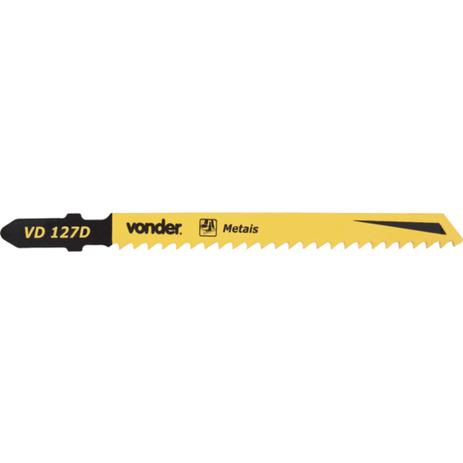 Menor preço em Lâmina de serra tico tico 8 dentes com 5 peças - VD 127D - Vonder