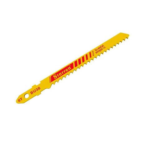Lâmina de serra tico-tico para madeira 76x7,5x1,27mm 8 dentes BU38-2 Starrett Menor preço em Lâmina de serra tico-tico para madeira 76x7,5x1,27mm 8 dentes BU38-2 Starrett