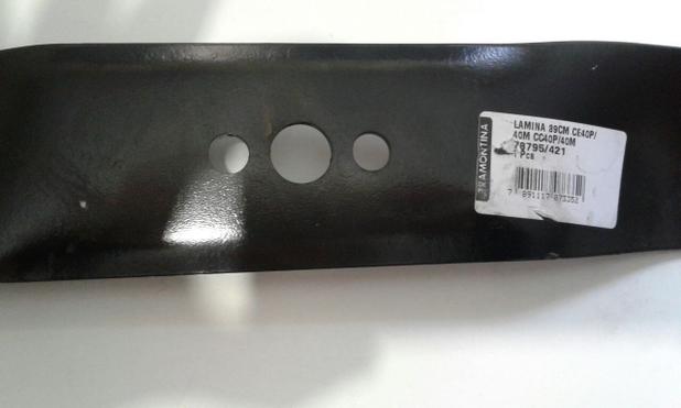 Lâmina / FACA cortador de grama 39CM - CE40/CE40P/CC40/CC40P - Tramontina é boa?