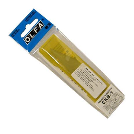 Lâmina para Estilete modelo CK-1 Estojo com 2 Unidades Ref.CKB-1 Olfa Menor preço em Lâmina para Estilete modelo CK-1 Estojo com 2 Unidades Ref.CKB-1 Olfa
