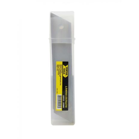 Lâmina Refil para Estilete com Caixa Com 10 Lâminas de 25mm - Fertak Tools Menor preço em Lâmina Refil para Estilete com Caixa Com 10 Lâminas de 25mm - Fertak Tools