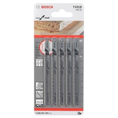 Lâmina Serra Tico Tico Bosch T101B para Madeira (5un.) Menor preço em Lâmina Serra Tico Tico Bosch T101B para Madeira (5un.)