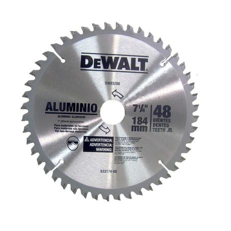 Lâmina Widea 7 1/4” 48 dentes para Serra Circular DW03200 - Dewalt Menor preço em Lâmina Widea 7 1/4” 48 dentes para Serra Circular DW03200 - Dewalt