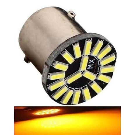 Lampada 19 Led Cambus Ba15s 1 Polo Laranja P21w Mfl é ruim? Lampada 19 Led Cambus Ba15s 1 Polo Laranja P21w Mfl é boa?
