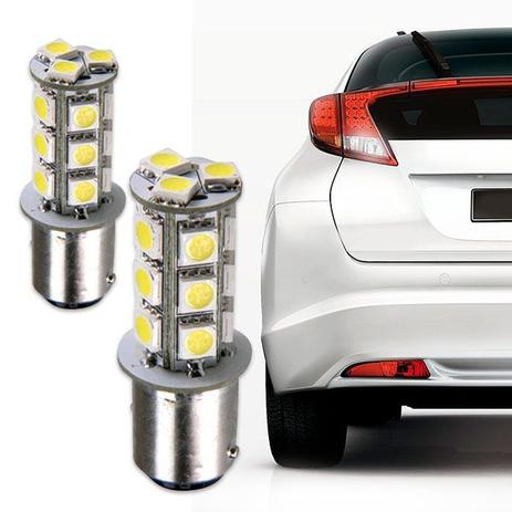 Lâmpada 2 Polos 18 Led Smd Lanterna Traseira e Luz de Freio Par - Rexter Menor preço em Lâmpada 2 Polos 18 Led Smd Lanterna Traseira e Luz de Freio Par - Rexter