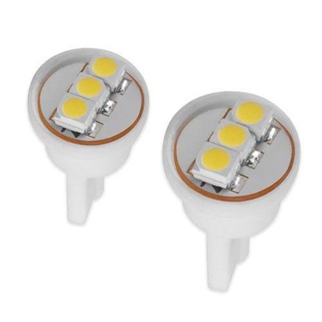 Lâmpada 3 Leds Pingão 12V Super Branca Lanterna Dianteira Unidade - Kx3 Menor preço em Lâmpada 3 Leds Pingão 12V Super Branca Lanterna Dianteira Unidade - Kx3