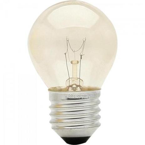 Lampada Bolinha 15W 127V E27 BG45 Transparente Brasfort Menor preço em Lampada Bolinha 15W 127V E27 BG45 Transparente Brasfort