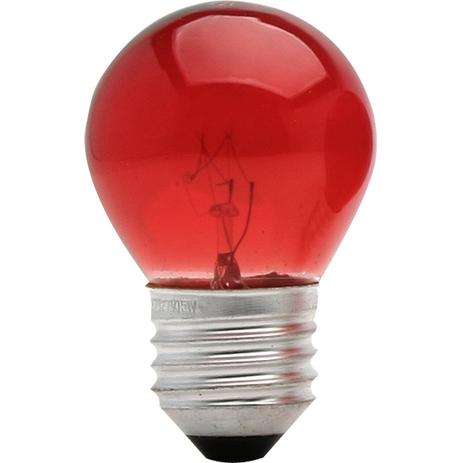 Lâmpada Bolinha 15W 220V E27 Bg45 Vermelha Brasfort Menor preço em Lâmpada Bolinha 15W 220V E27 Bg45 Vermelha Brasfort