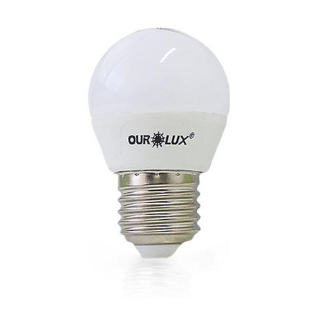 Lâmpada Bolinha Led 4W 6500K E-27 Bivolt 20000 Ourolux Menor preço em Lâmpada Bolinha Led 4W 6500K E-27 Bivolt 20000 Ourolux