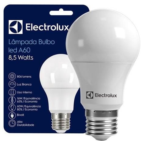 Lampada bulbo a60 8,5w - 6500k - electrolux é boa?