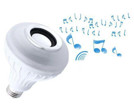 Lampada Caixinha De Som Bluetooth Rgb Led Cores Music Bulb Bulbo Com Controle Menor preço em Lampada Caixinha De Som Bluetooth Rgb Led Cores Music Bulb Bulbo Com Controle