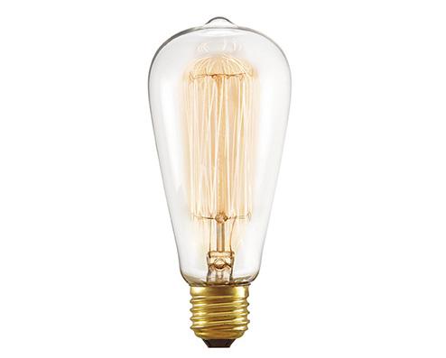 Lampada carbono retro edson e27 vintage - Eztechs Menor preço em Lampada carbono retro edson e27 vintage - Eztechs