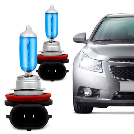 Lâmpada Certa H11 12V 4200K 55W Super Branca Par Menor preço em Lâmpada Certa H11 12V 4200K 55W Super Branca Par