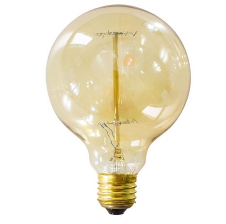 Lâmpada de filamento de carbono bola 40w 2200k vintage retro 110v g95 st631 - Starlumen é boa?