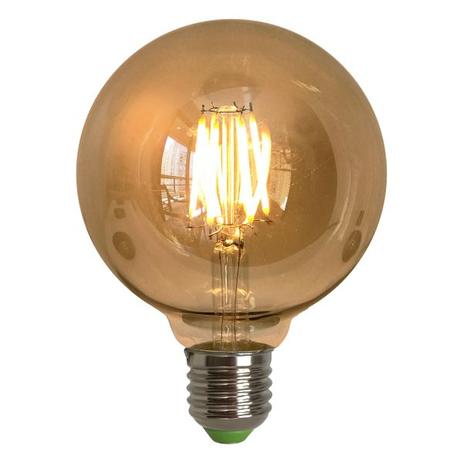 Lâmpada de Filamento de LED G95 Spiral 4W 110V Dimerizável - Gmh Menor preço em Lâmpada de Filamento de LED G95 Spiral 4W 110V Dimerizável - Gmh
