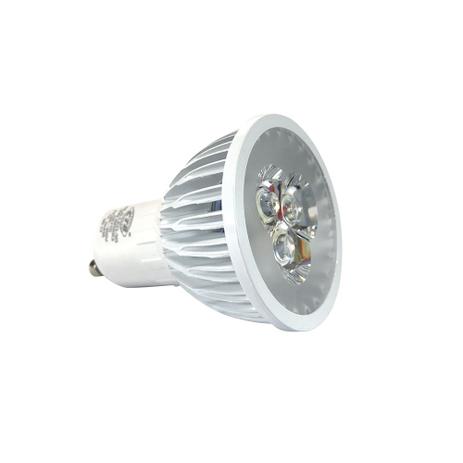 Lâmpada de Led Dicróica 3W 3000K GU10 - CTB - Bivolt Menor preço em Lâmpada de Led Dicróica 3W 3000K GU10 - CTB - Bivolt